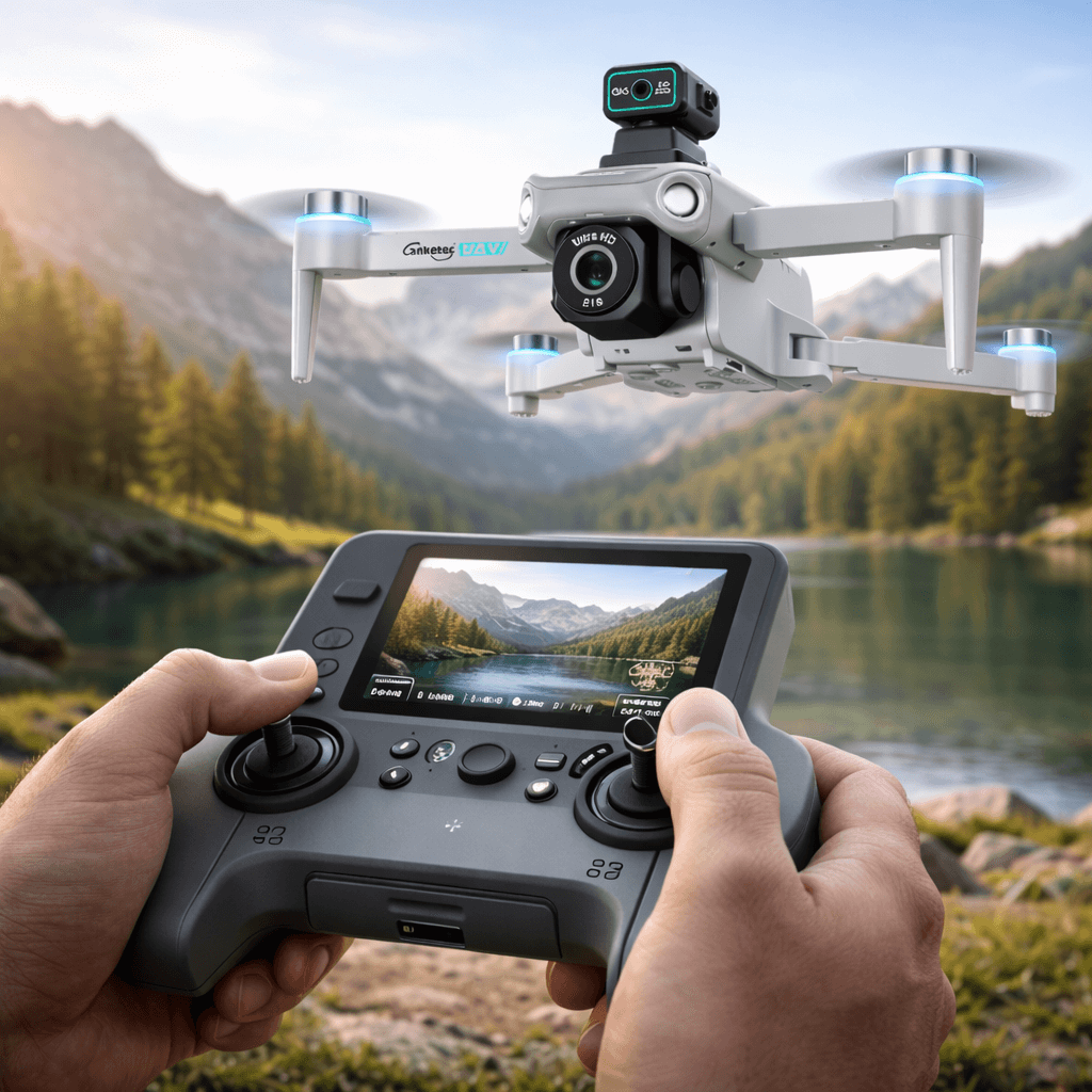 Canketec drone - Live Viewing Without Smartphone Dependency