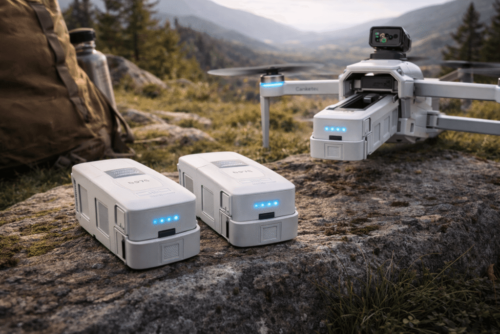 Canketec drone - Dual Modular Battery System