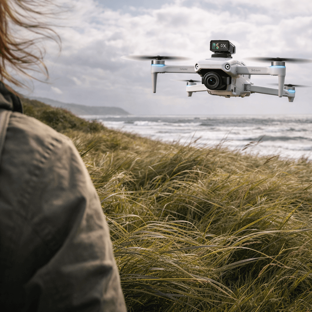 Canketec drone - Moderate Wind Outdoor Conditions